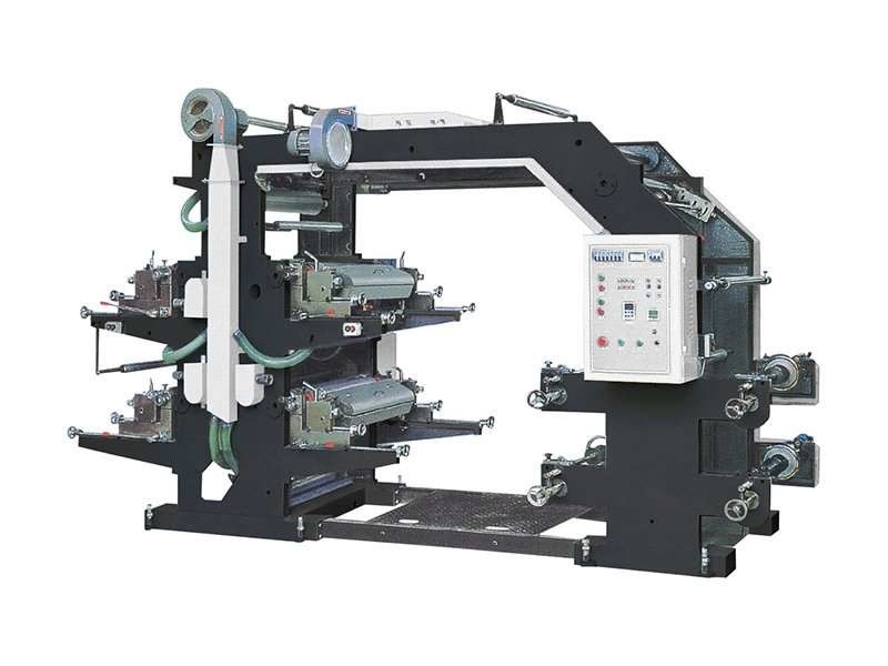 Προσαρμοσμένη μηχανή εκτύπωσης μεγέθους Flexographic με το μαγνητικό σύστημα ελέγχου έντασης