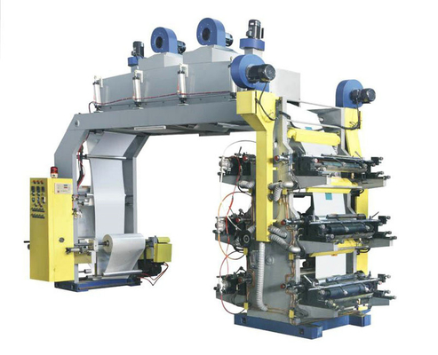 Πλαστικό πολυαιθυλενίου εκτύπωσης μηχανών εκτύπωσης Flexo υψηλής ταχύτητας