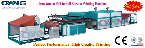 δ-περικοπή μηχανή εκτύπωσης οθόνης τσαντών μη υφαμένη της εκτύπωσης 2 χρωμάτων