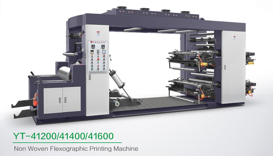 Υψηλή ταχύτητα 4 Flexographic μηχανή εκτύπωσης χρώματος για τον εκτυπωτή εγγράφου/τον εκτυπωτή ετικετών